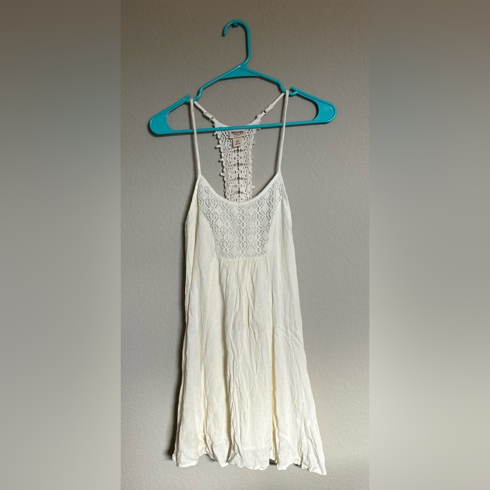 Mossimo Supply Co. Cream Lace Women’s Mini Dress Size Small
